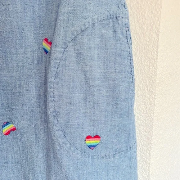 Crewcuts rainbow heart dress - Picture 4 of 6